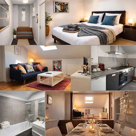 Le Perchoir De Picasso Gare Cosy Sous Les Toits 3 Pers Nancy