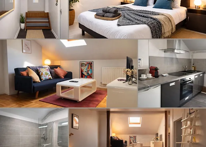 Le Perchoir De Picasso Gare Cosy Sous Les Toits 3 Pers Nancy